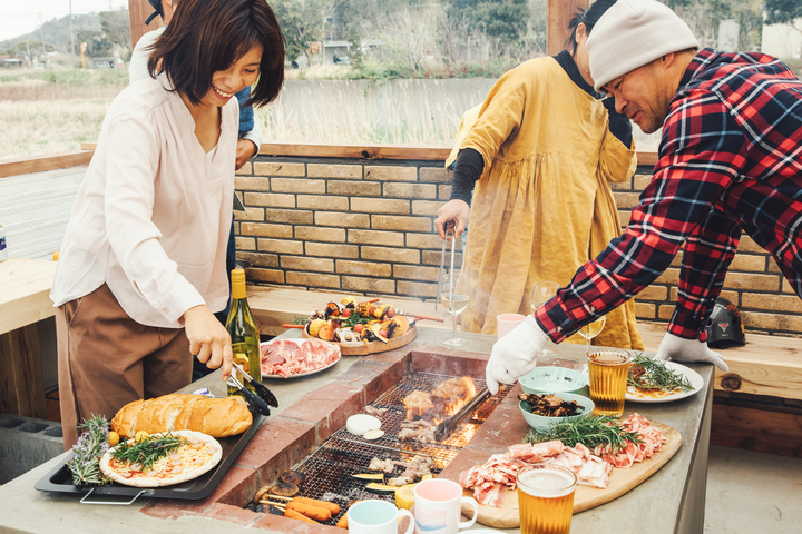 バーベキュースペースの写真