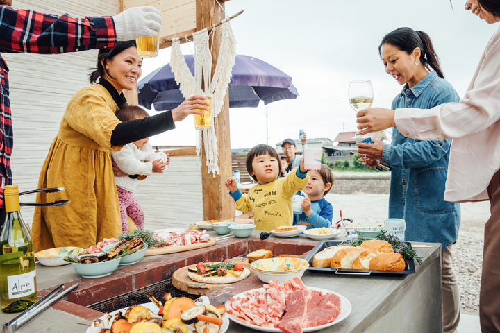 バーベキュースペースの写真