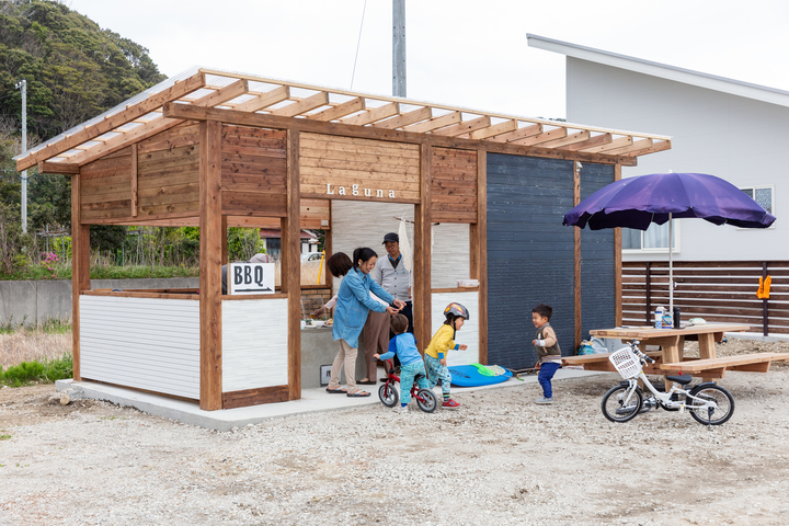 バーベキュースペースの写真