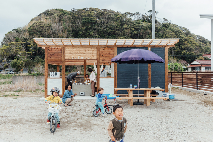 バーベキュースペースの写真